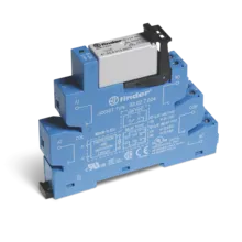 ماژول رله PLC ولت 24 DC دو کنتاکت چنج اور فیندر با شناسه فنی 385270240050