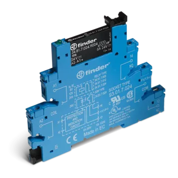 ماژول رله PLC اس اس آر ورودی 24 DC - خروجی AC 24 فیندر با شناسه فنی 388170249024
