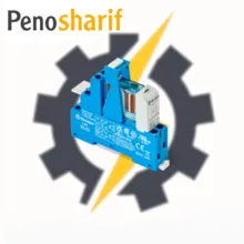 ماژول رله PLC ولت 24 DC دو کنتاکت چنج اور 8 آمپر فیندر با شناسه فنی 485270240050