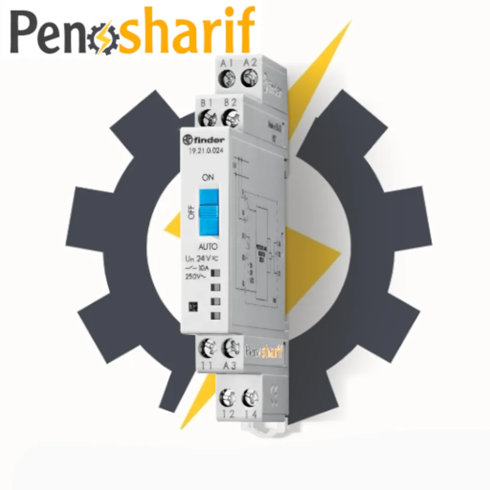 ماژول رله مانیتورینگ plc فیندر به همراه مونیتورینگ 16 آمپر با شناسه فنی 192100240000